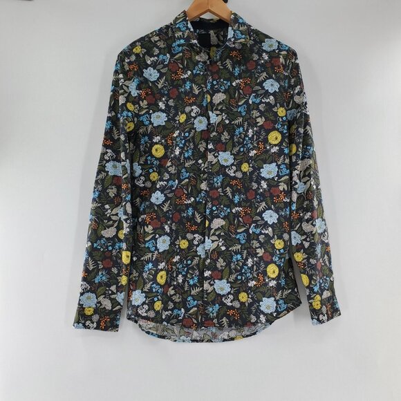 H&M Other - H&M Slim Fit Coupe Etroite Man's Long Sleeve Shirt Multi Color Size S